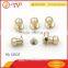 China supplier gold metal ball shaped bead rivet for clothes/handbag