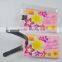 2015 Beautiful flower design soft PVC luggage tag for travelling bag