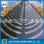 chevron patterned corrugated inclined rubber conveyor belt