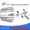Plastic Injection Screw Spare Parts/Nissei Injection Bottle Screw Barrel