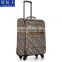 Best-Sale Trip Suitcase Printed Travel Trolley Luggage Bags Canvas Luggage Trolley