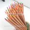promotion wood free wooden watercolor pencil