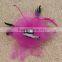 Elegant Beautiful Lace Feather Headpiece Carnival Bead Fascinator