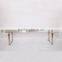 Glass and steel perfectly for modern homes and offices CH108 Coffee Table Glass