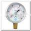 High quality bottom type 100 mm dial manometer psi