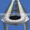 plastic flexible chain conveyor belt / top chain conveyor for Beverage Manufacture
