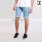 Light wash skinny denim short leisure half pants for men(JXW1920)