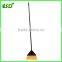 ESD Low Price Hard Bristle Triangle Broom With Metal Handle