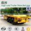 Widely used and high quality 3 axle 20ft /40ft flatbed container semi trailer /20ft /40ft flatbed container semi-trailer