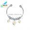 Best Hot Sale Fashion Turkish Jewelry Heart Charm Bead Bracelet Wholesale