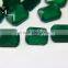 Noble Faceted Loose Stone Rectangle 6 x 8 Green Agate