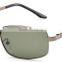 Top quality classic metal frame aviator pilot driving polarized sunglasses for man eyeglass eyewear