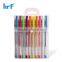 Hot sale colorful gel pen set,glitter/neon/metalic gel pen