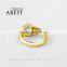 8.0mm Big Round 10K Gold Yellow Ring Sona nscd Simulated Diamond Ring Jewelry Ring New Wedding Engagement Rings For Women Gift