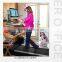 Pink Walking treadmill with speed from 0.8-8km/h with wireless speed control