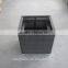 Outdoor Aluminium Rattan Garden Flower Pot