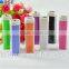 Top quality portable lipstick power bank,18650 battery power bank 2000 mah direct factory,OEM order accepted