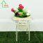 Triple Cream Ceramic Chair Flower Pots Planter