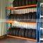 Trailer Spare Q235b Warehouse tire storage rack