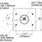 Singapore UL Listed 60W mLED Petro Station Light, Osram LEDs,Pure aluminum, Emerency, Dimmable IP65 UL Petro station led