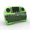 2015 Newest!!!Rii i8+ 2.4G Wireless Mini Keyboard for Smart tv Devices with touchpad