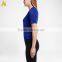 Custom organic blank plain tee shirt for women