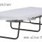 Sleep well Rollaway metal guest Bed with mattress Twin