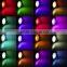 Ultra slim 24Color 10W RGB round LED Panel Light with factory price