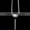 2015 new design lead free clear crystal 270ml drinking wine glass/wine glasses
