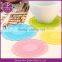 Lovely Cute Sweet Semitransparent Lace Cup Mat Silicone Rubber Coaster for Wine, Glass, Tea