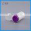 Plastic cosmetic airless bottle with flip cap