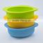 Silicone Collapsible Bowl BPA Free Food Grade Baby Feeding Bowls