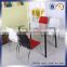 Hot sale tempered glass dining table on Alibaba