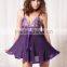 Hot product sequins appliques babydoll lingerie