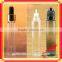60 ml empty plastic bottle with e liquid dropper for pen shape pet plastic dropper bottle