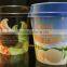 12oz Disposable Ice Cream Paper Cup With PS Lid