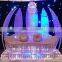 Bride and groom chair, silver lotus wedding chair, chair for wedding party