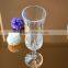 Clear wine glass stem glassware for sale