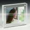 3.5 x 5 Magnetic Picture Frame for Tabletop, Double Sided Box - Clear Acrylic(MP-B-0237)