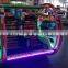 Amusement park happy car square center battery kiddie ride amusement park rides for rent