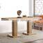 Cheap modern wood dining table and chair set for restaurant