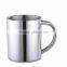 Factory direct sale 304 Stainless Steel Double Wall Drink Bottle Insulation Coffee Mugs 220ML/300ML/450ML