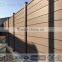 decorative compsite plastic wpc garden fencing