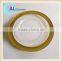 silver gold rimmed glass charger plate dinner plates