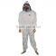 100% Cotton Beekeeping Equipment Bee Suit With Fencing Veil, Whole Body Sting Protective Suit