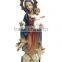 Factory 2016 resin religious virgin mary statue and babies Jesus figurine