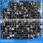 China bathroom wall tiles Black polished narrow stone, marble mosaic wall
