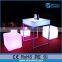 decorating waterproof plastic rgb led light outdoor cube, led cube table