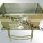 new brass plated chafing dish | handmade centerpiece chafing dish | stainless steel chafing dish