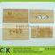 Laser cutting wooden bamboo wood card/tag